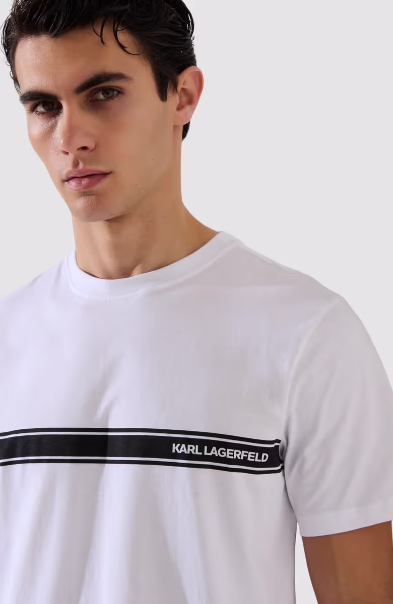 Elongated Logo Graphic Tee