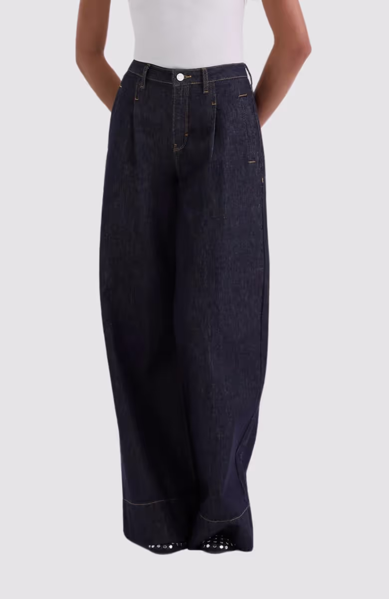 Fashion Wide Leg Denim