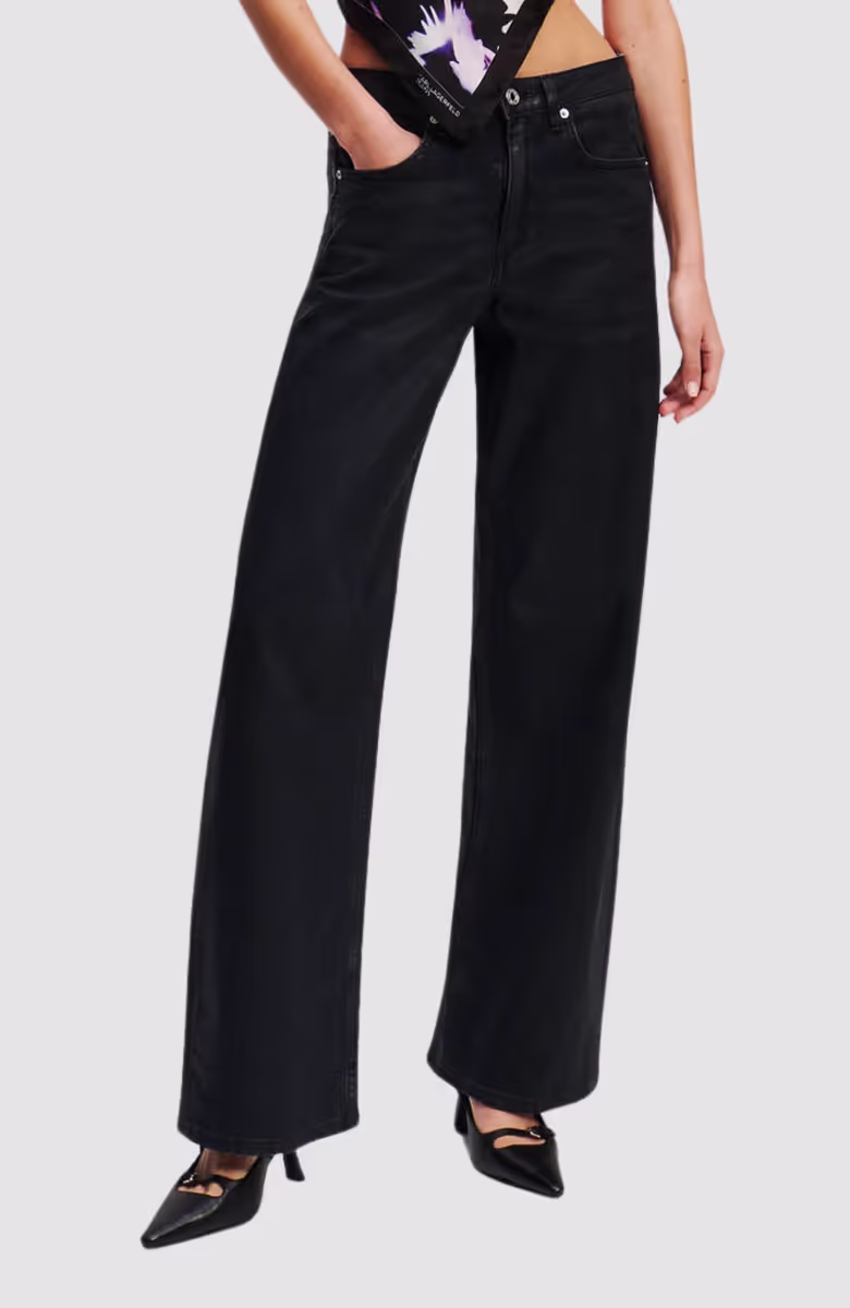 Klj Mr Relaxed Coated Denim