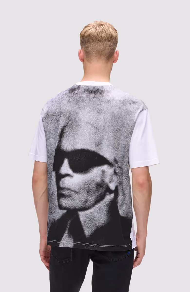 Klj Relaxed Karl Face Tee