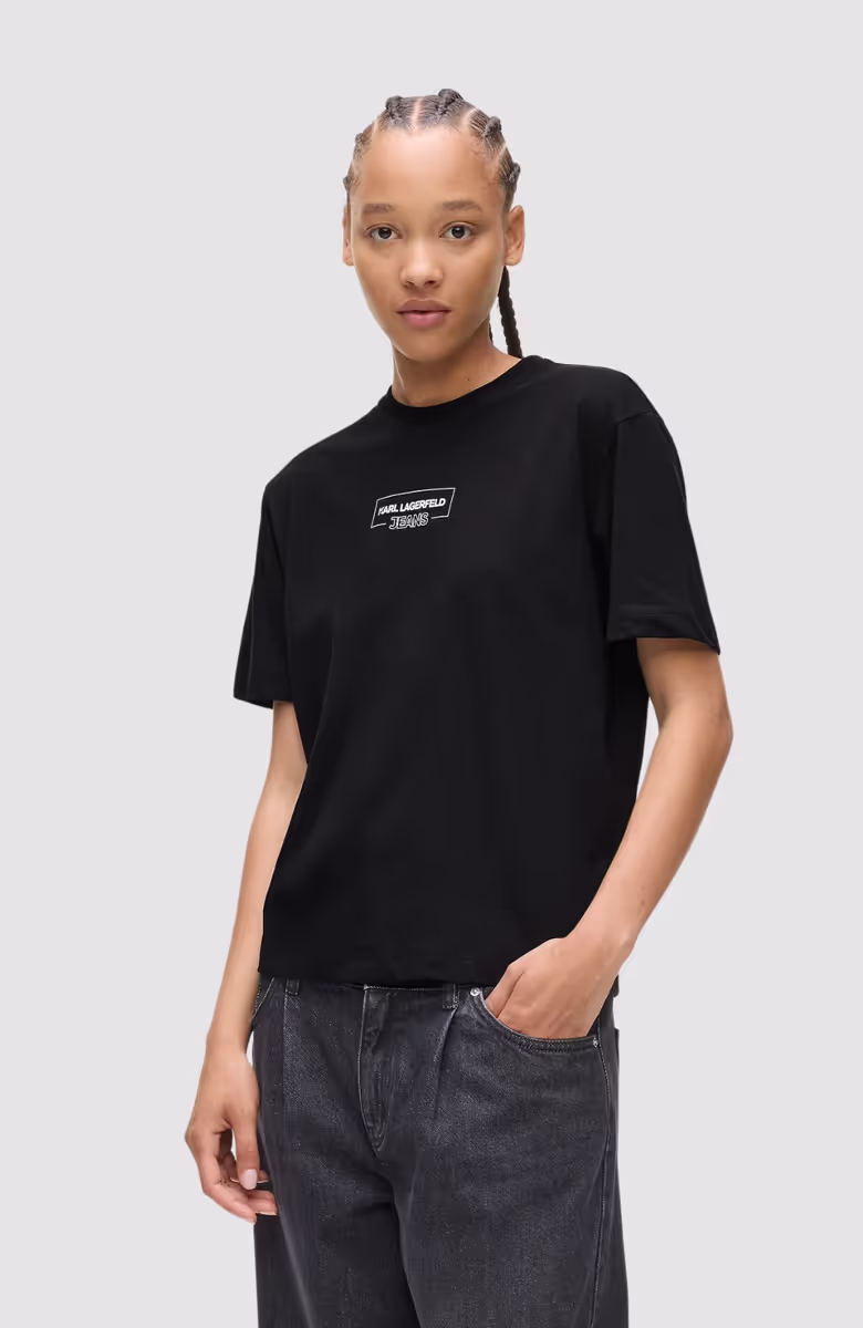 Klj Reg Outline Logo Tee