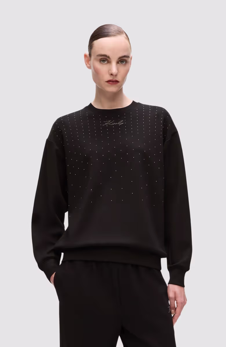Rhinestone Rain Sweatshirt