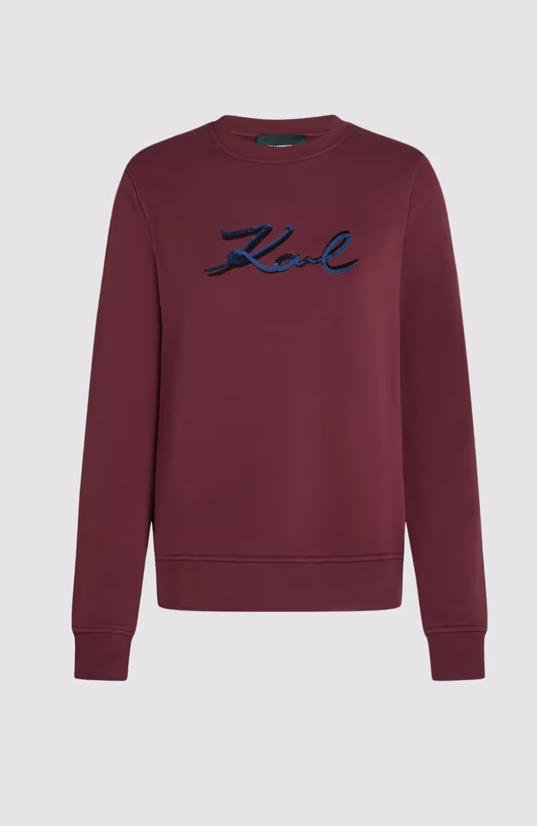 Signature Sequins Sweatshirt