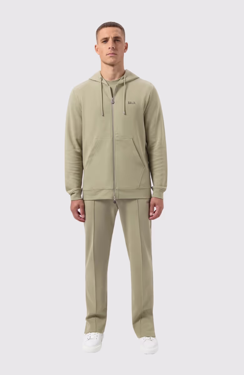 Q-Series Regular Fit Zip Through Hoodie