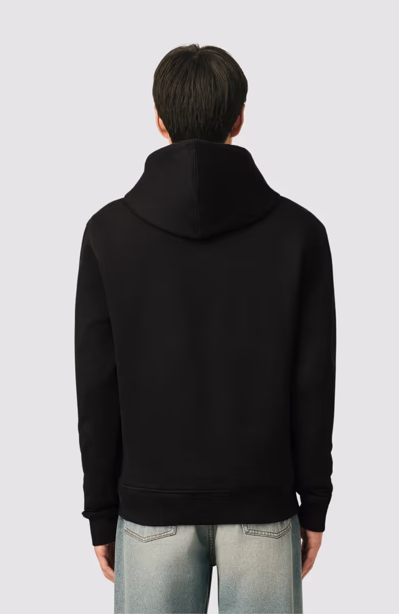 HOODIE WITH RED AMI DE COEUR
