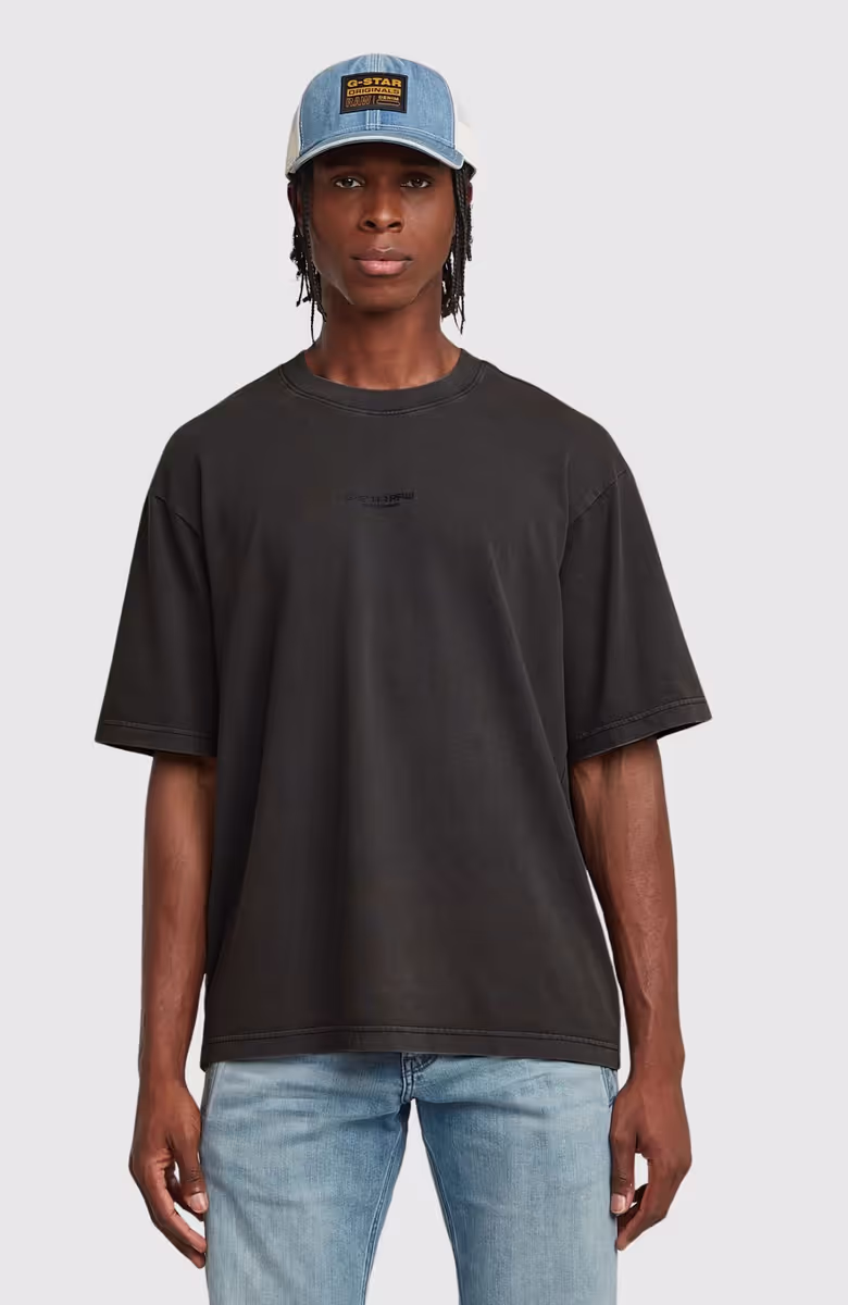 Overdyed center chest boxy r t