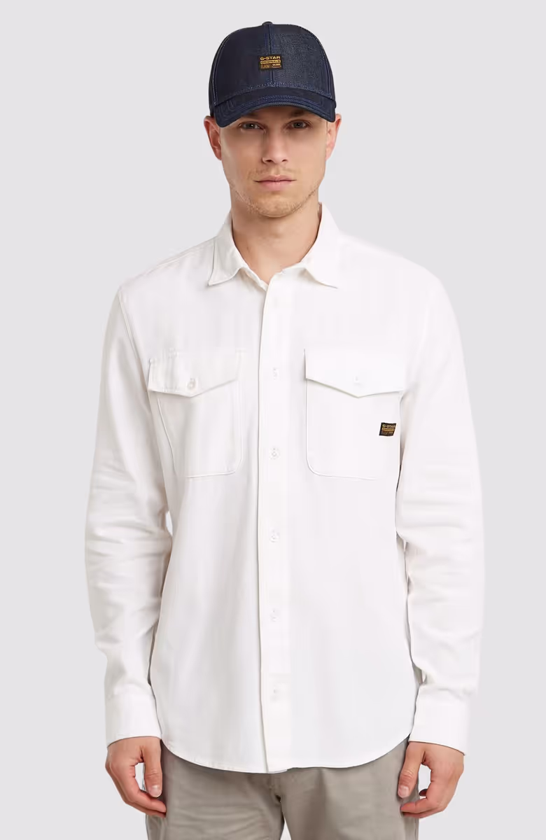 Marine Slim Shirt l\s