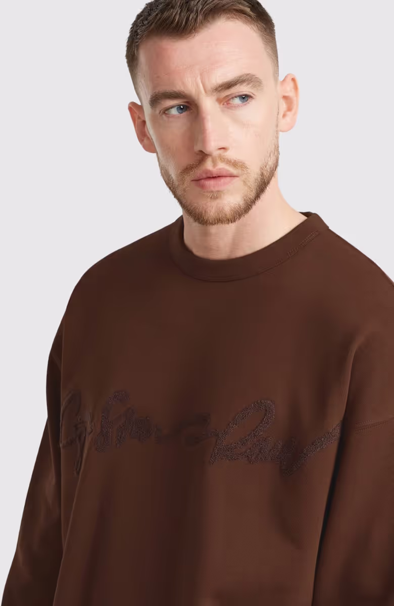 Chenille G-script loose r sw