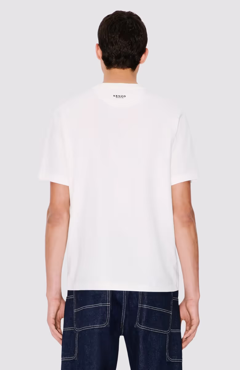 Boke Flower embroidered T-shirt