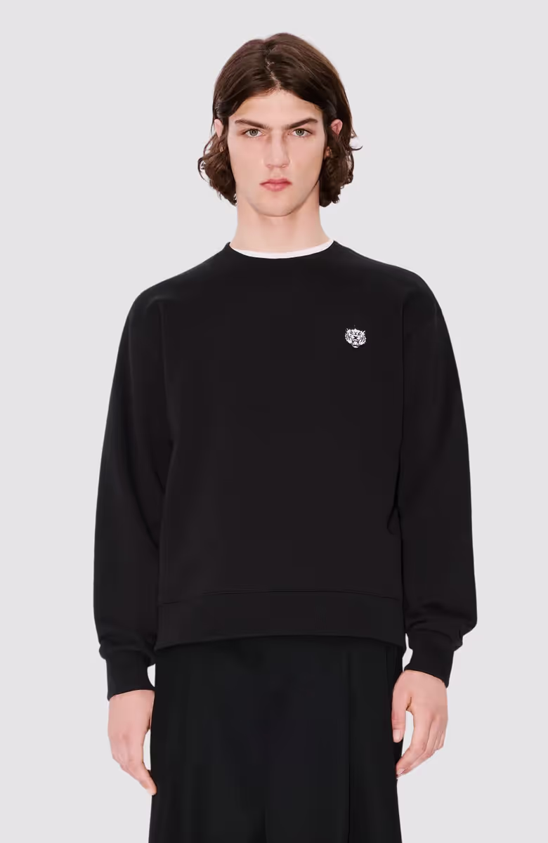 KENZO Happy Tiger embroidered sweatshirt