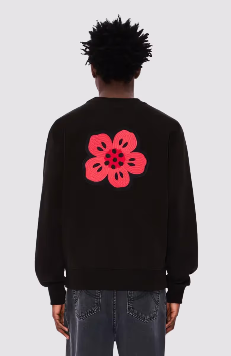 Boke Flower embroidered sweatshirt