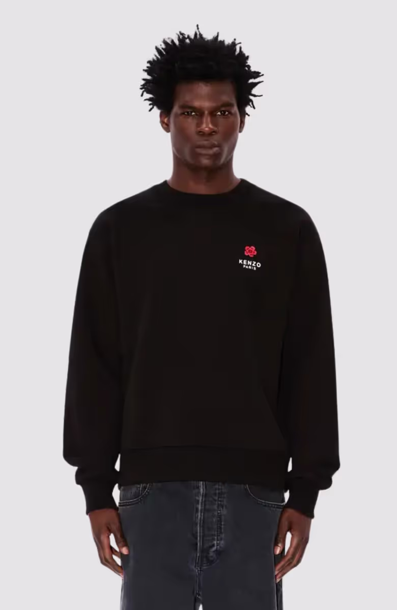 Boke Flower embroidered sweatshirt