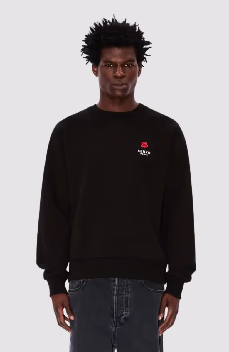 Boke Flower embroidered sweatshirt
