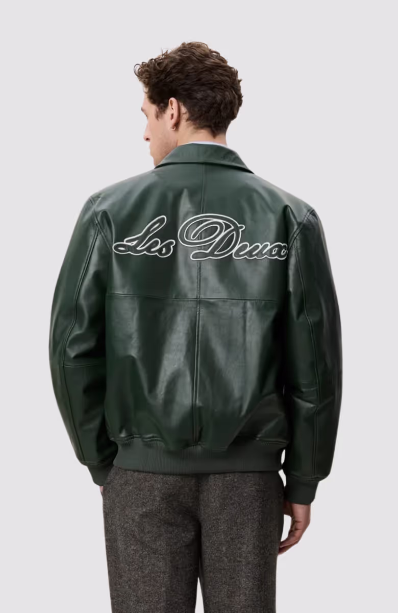 Leather Varsity