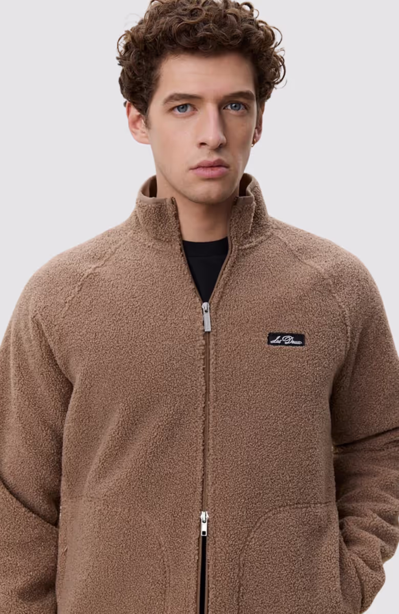 Patch Teddy Jacket
