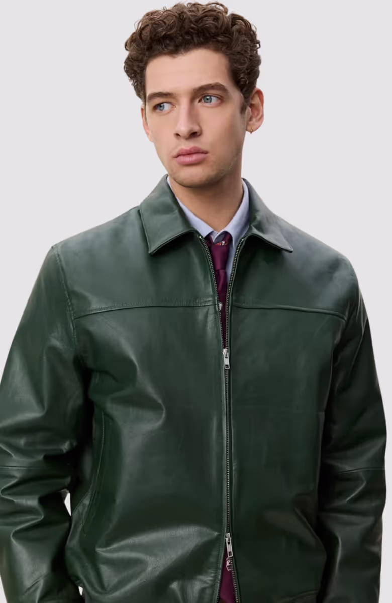 Leather Varsity