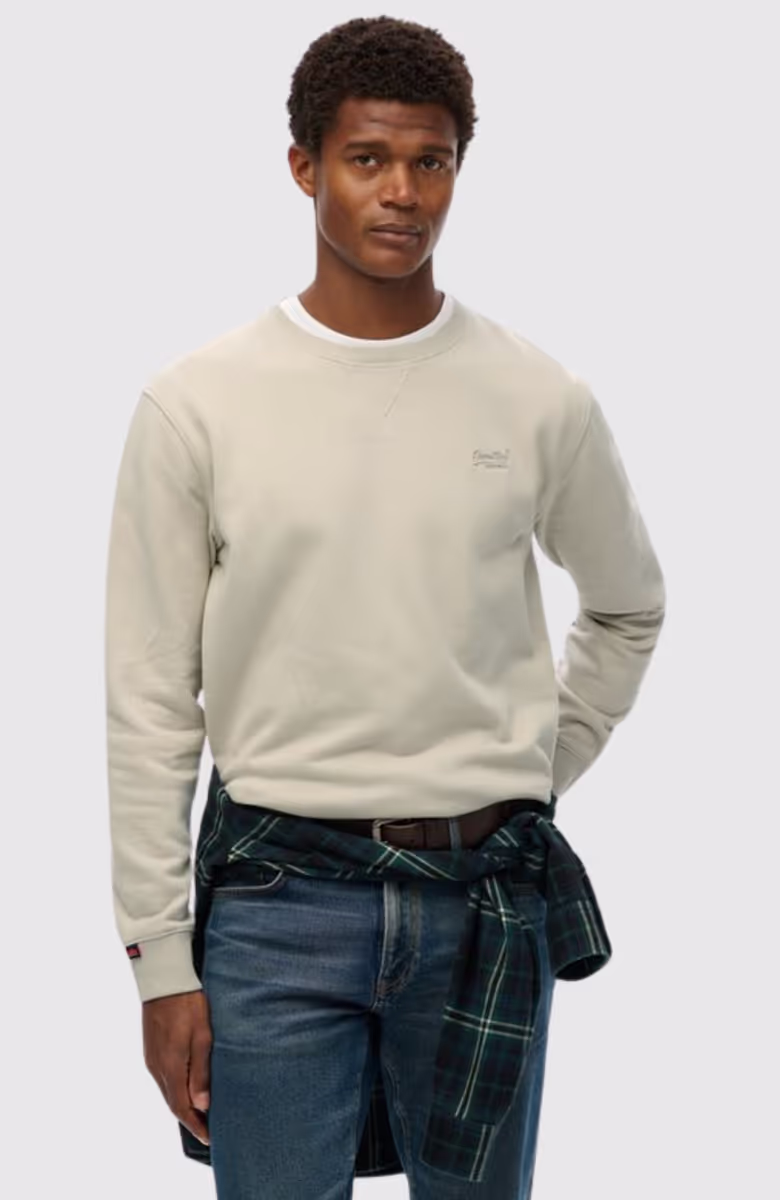 ESSENTIAL LOGO CREW SWEATSHIRT