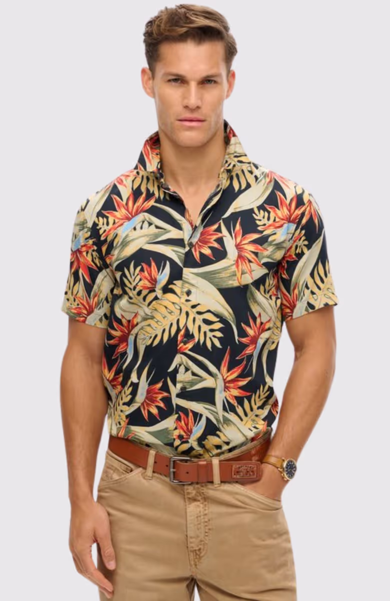 HAWAIIAN PRINT SHIRT