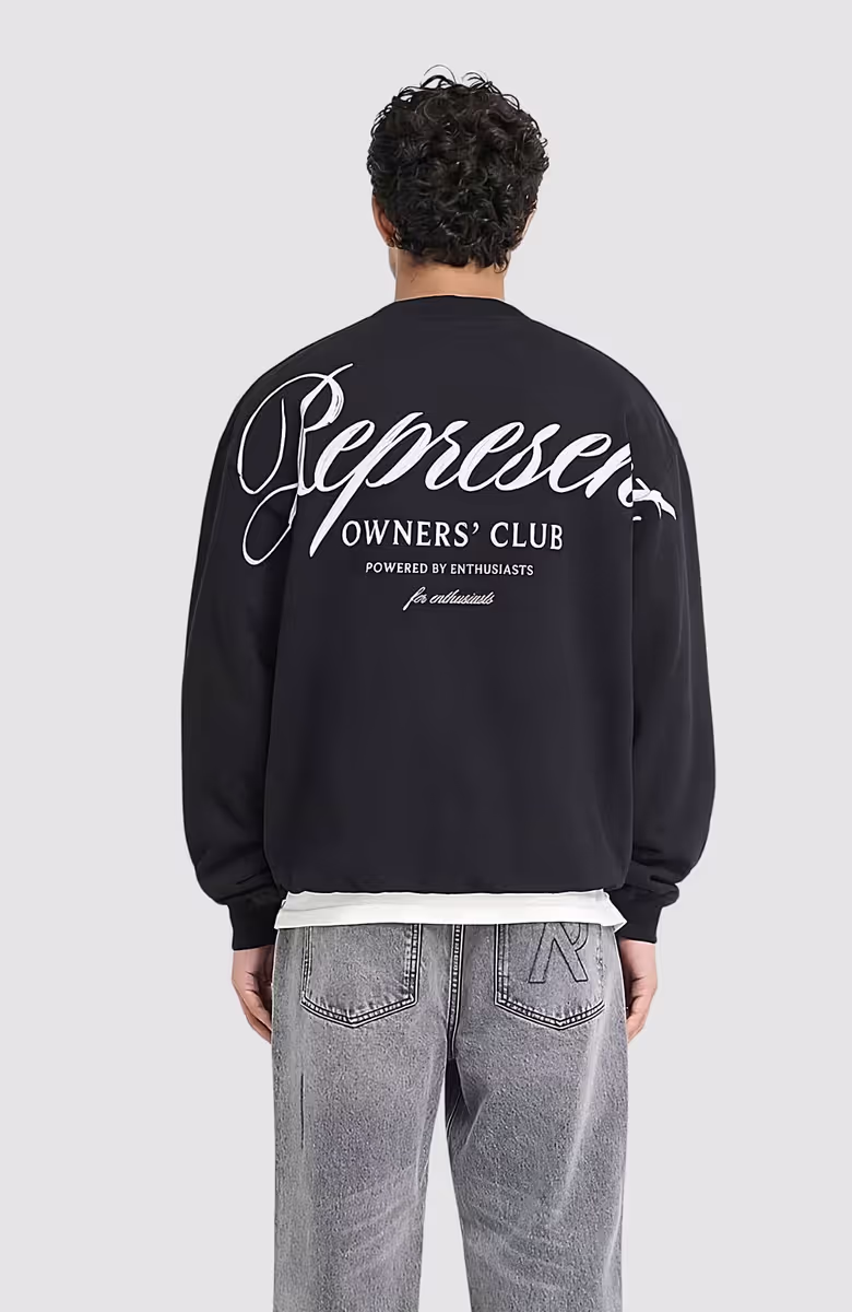 Represent Owners Club Script Sweater