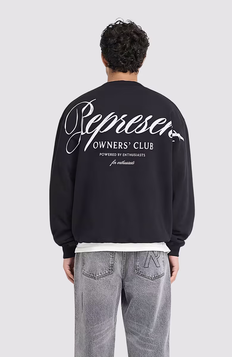 Represent Owners Club Script Sweater
