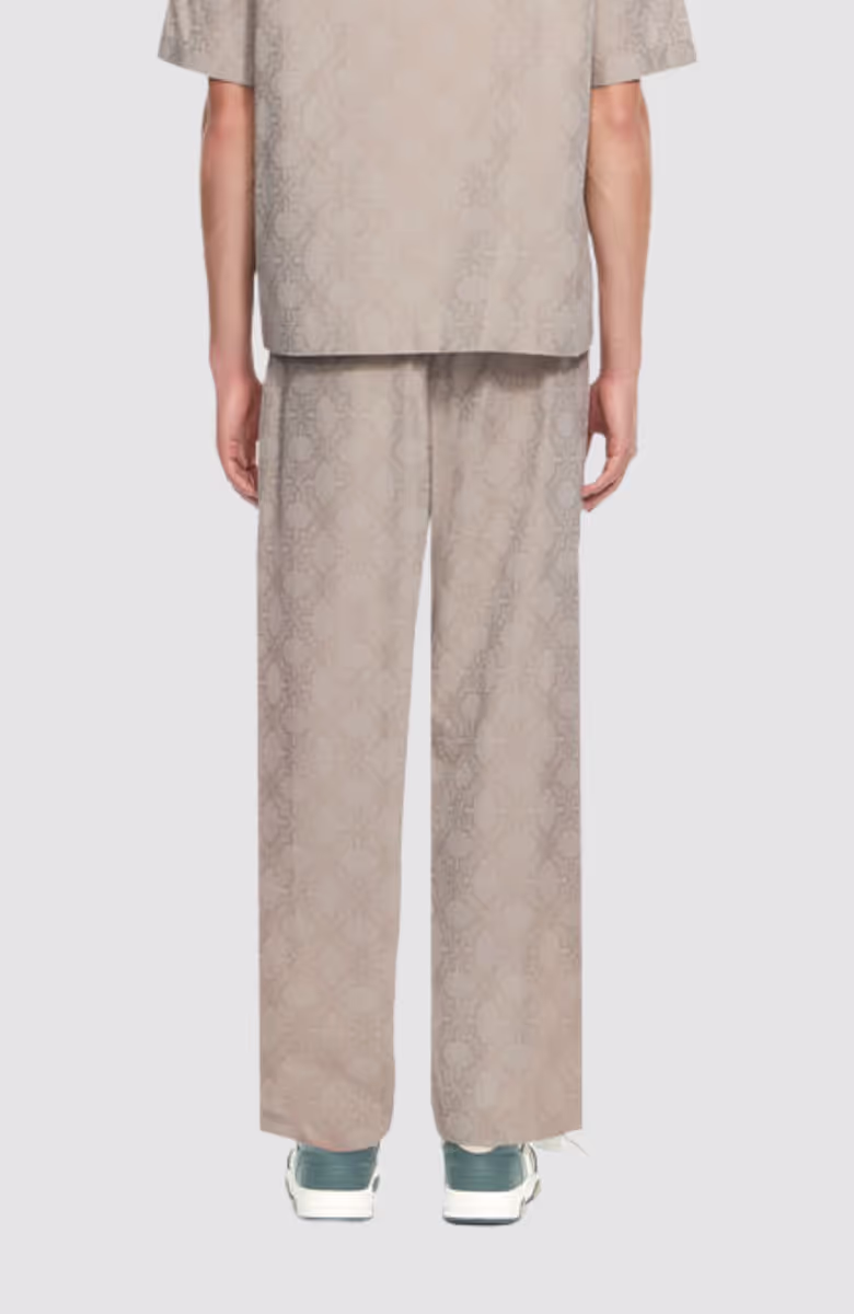 Arrow Monogram Launge Slouchy Pant