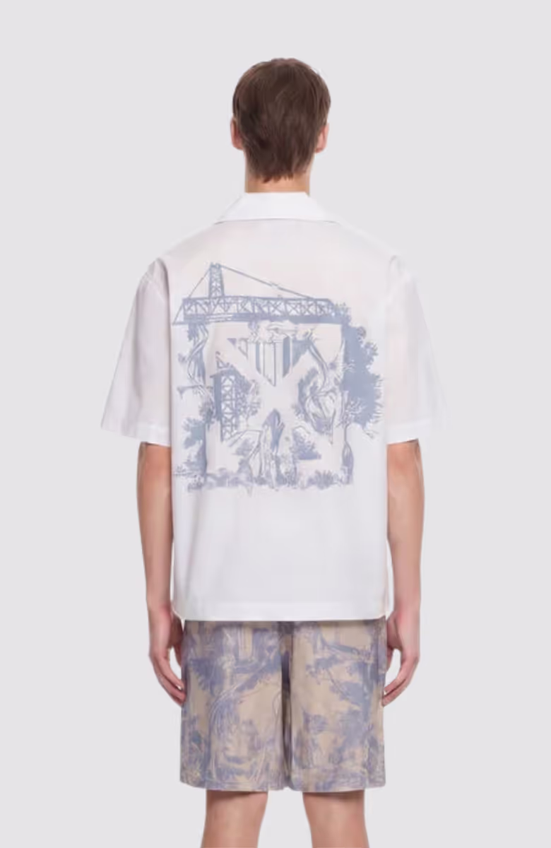 City Nature Popl Bowling Shirt