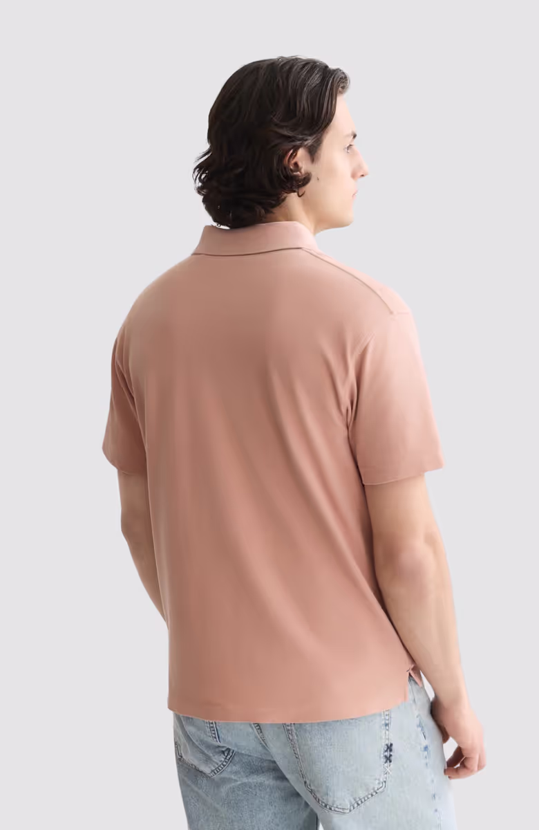 Pique Garment Dyed Relaxed-Fit Polo