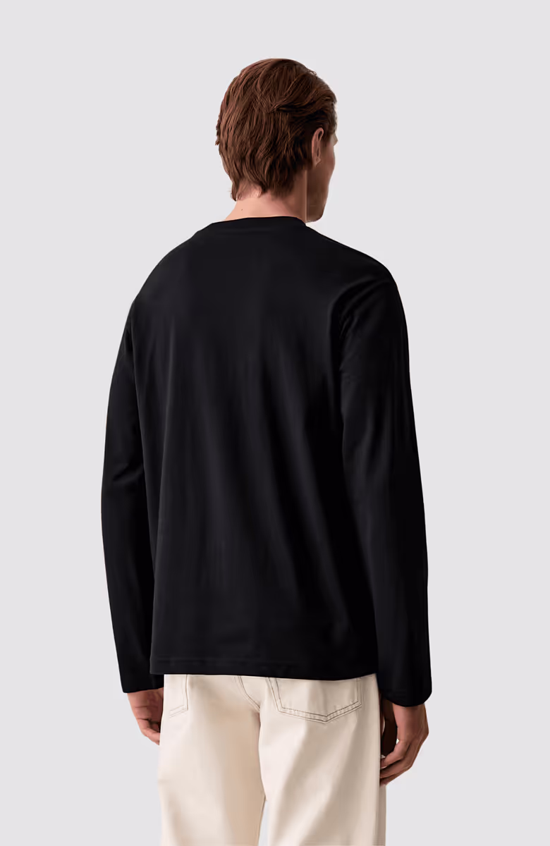 KLJ Reg Rubber Patch Ls Tee