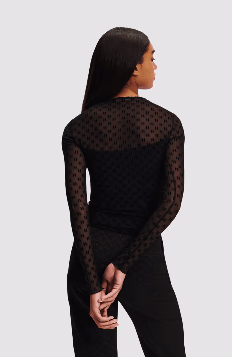 KL Mesh Lslv Top