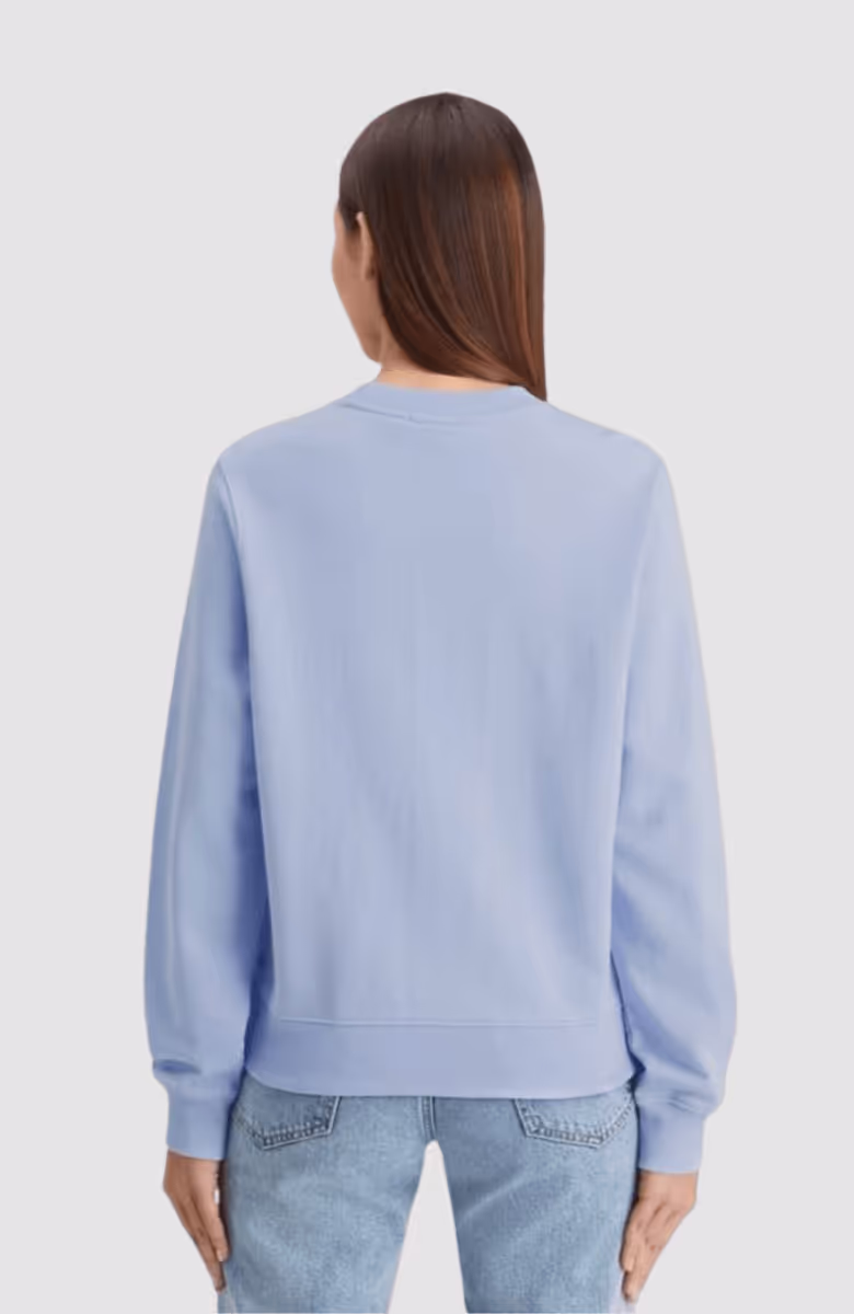 Chest artwork regular fit sweatshirt
