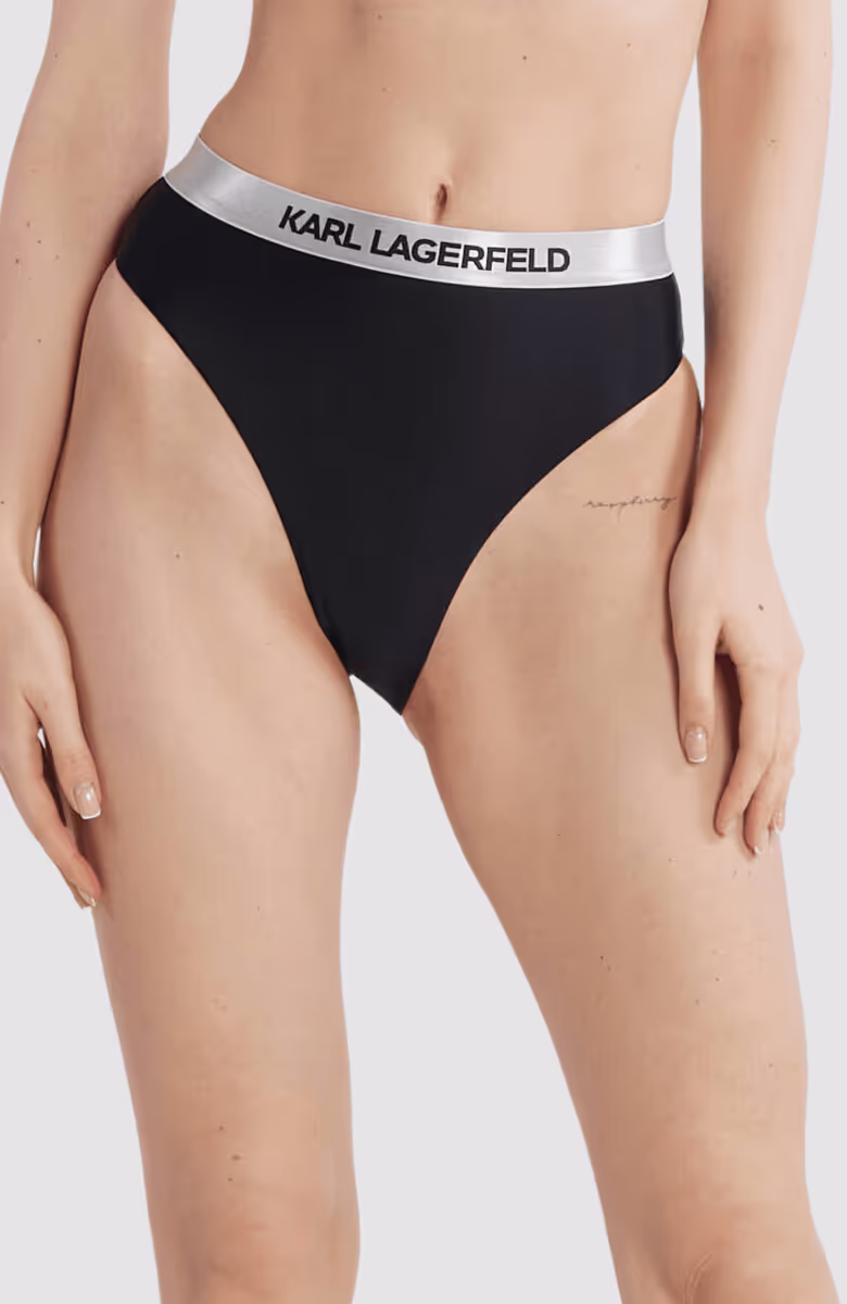 Logo High Waist Bottoms