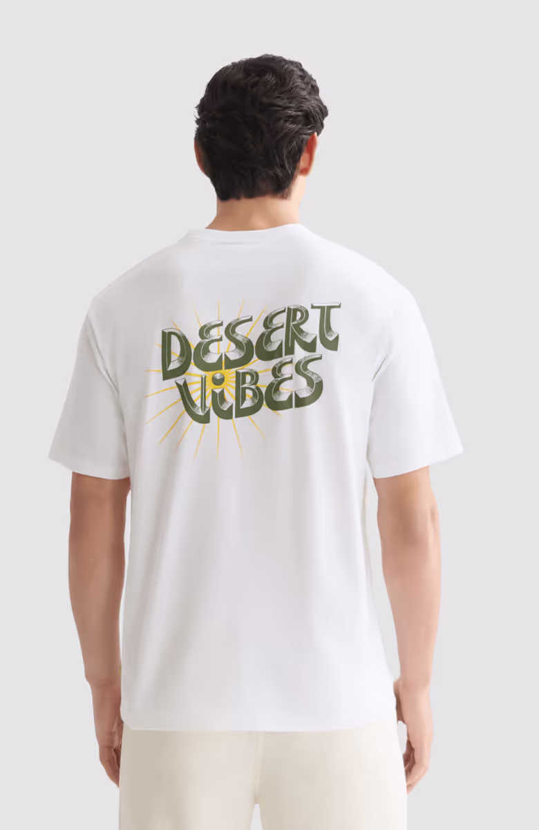 Front and back artwork relaxedfit Tshirt