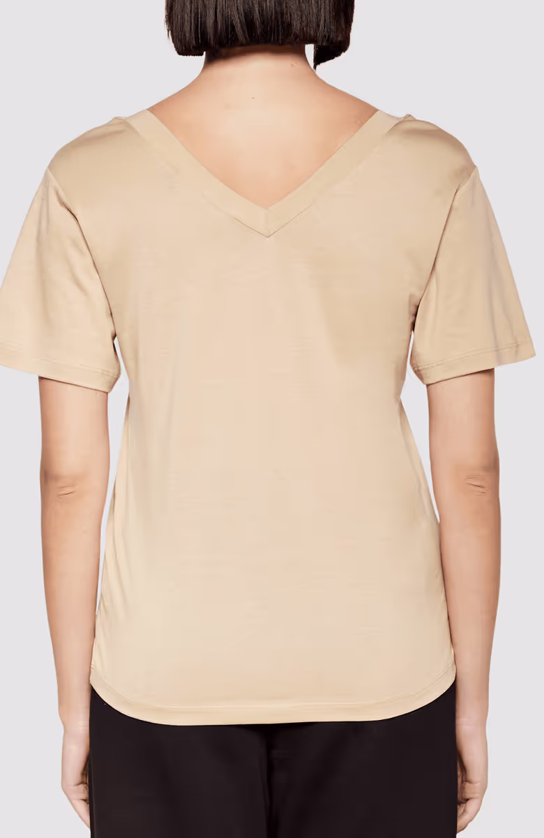 Karl Signature V-Neck T-Shirt