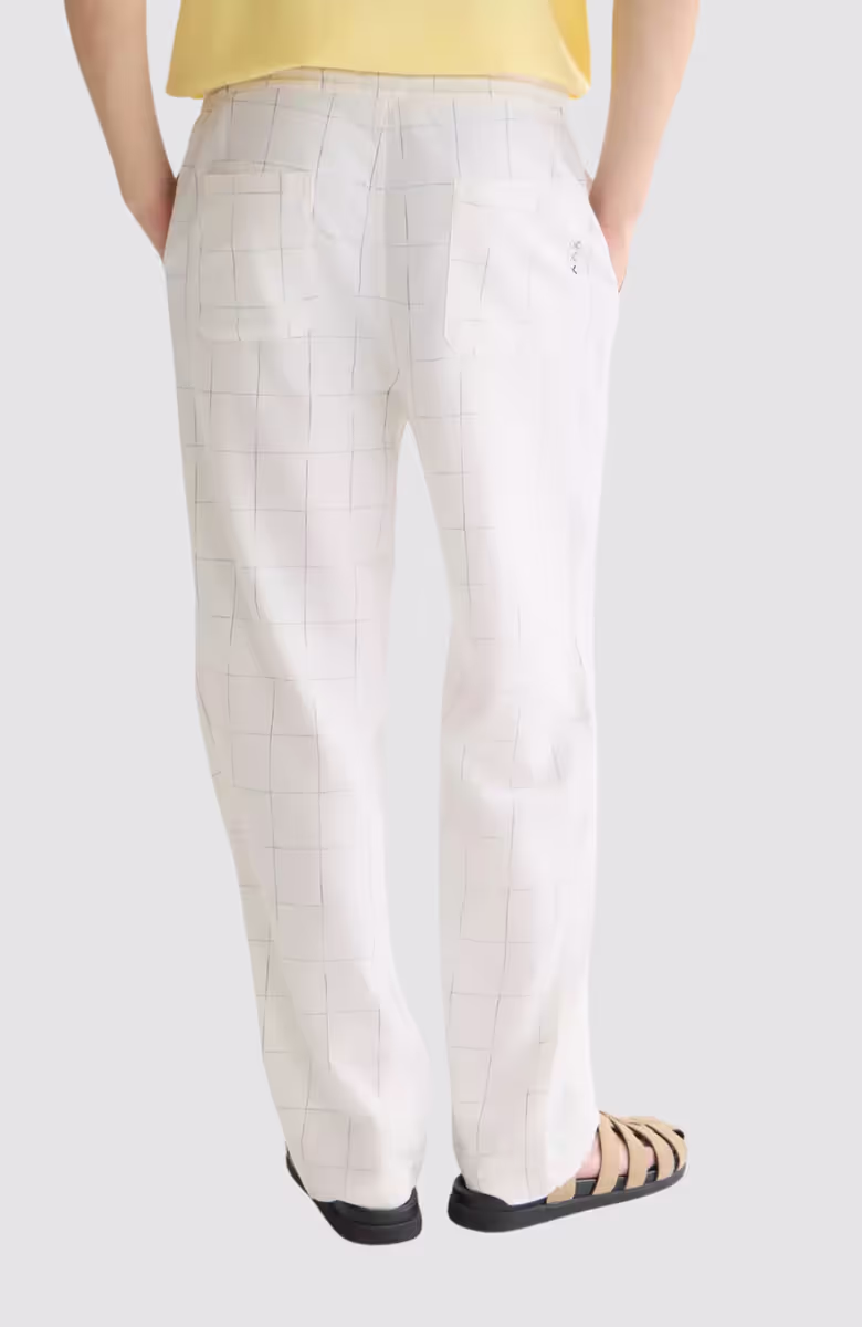 Oliver linenblend relaxed straightfit jogger