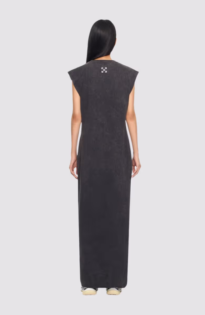Racer Loose Jersey Dress