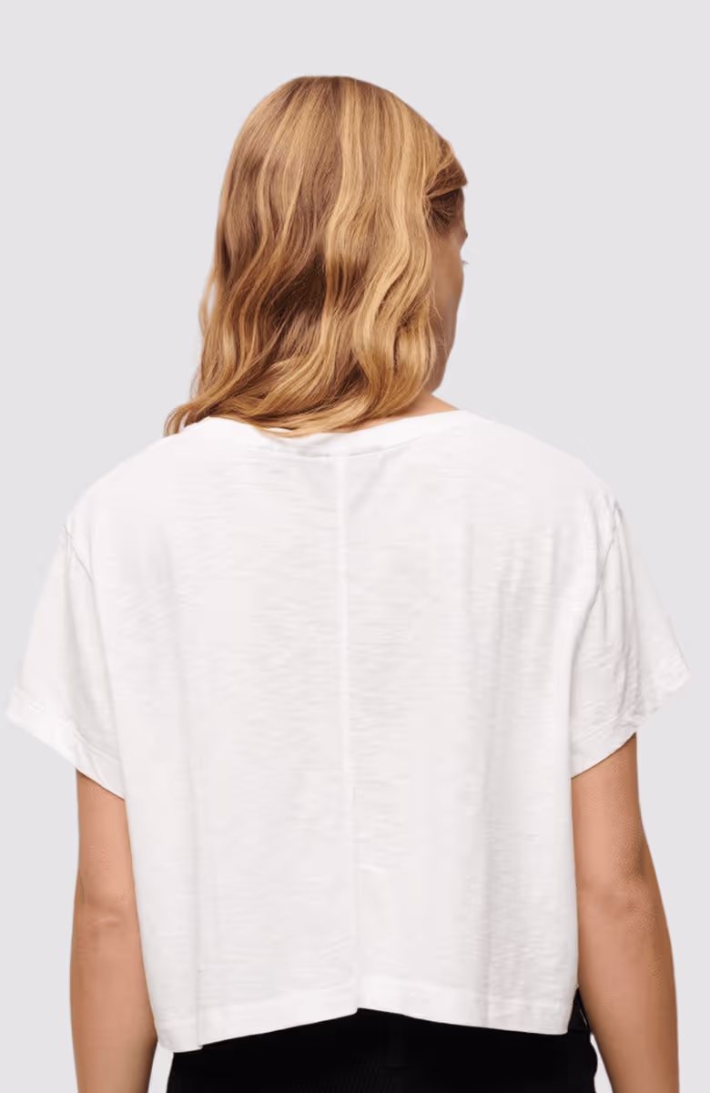 Slouchy Cropped Tee