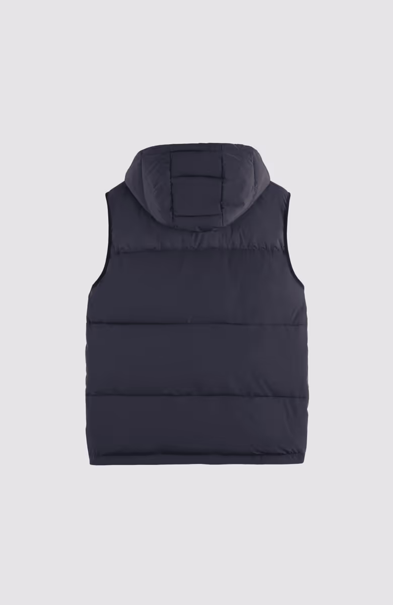 Quilted Hooded Vest
