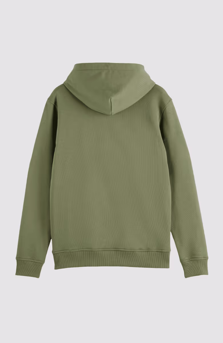 Essential Logo Badge Zip-Through Hoodie