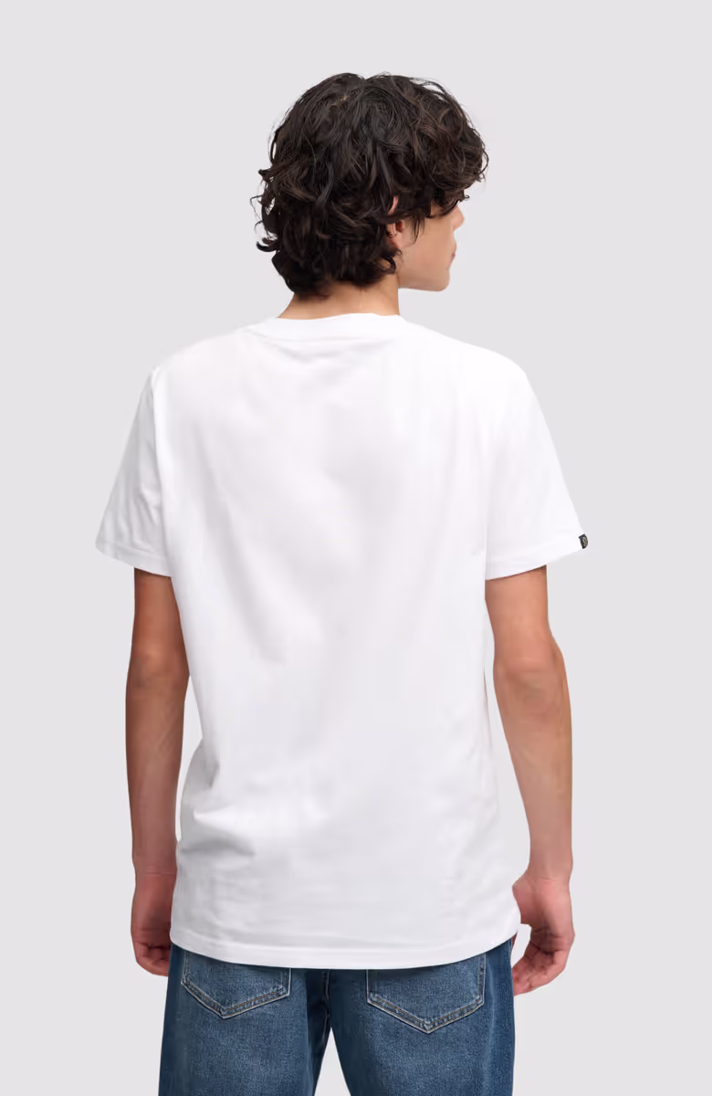 Essential Stacked Logo Emb Tee