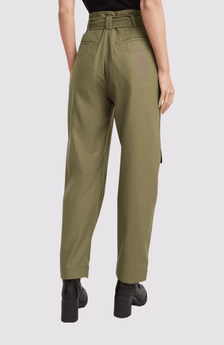 High Paperbag pant wmn