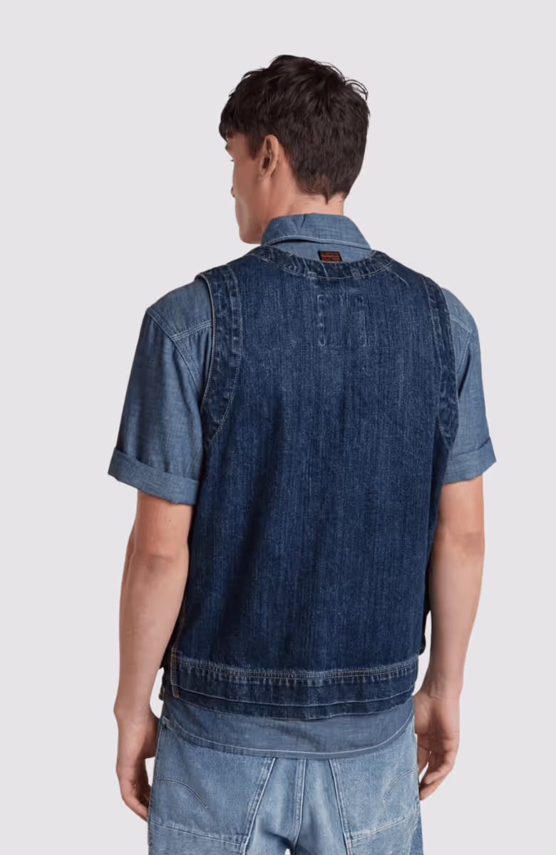 Denim vest