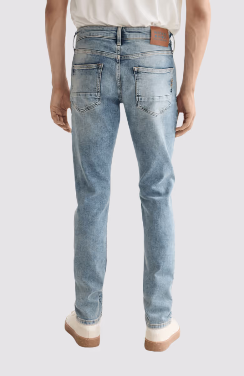 Core Ralston In Organic Cotton – Aqua Blue