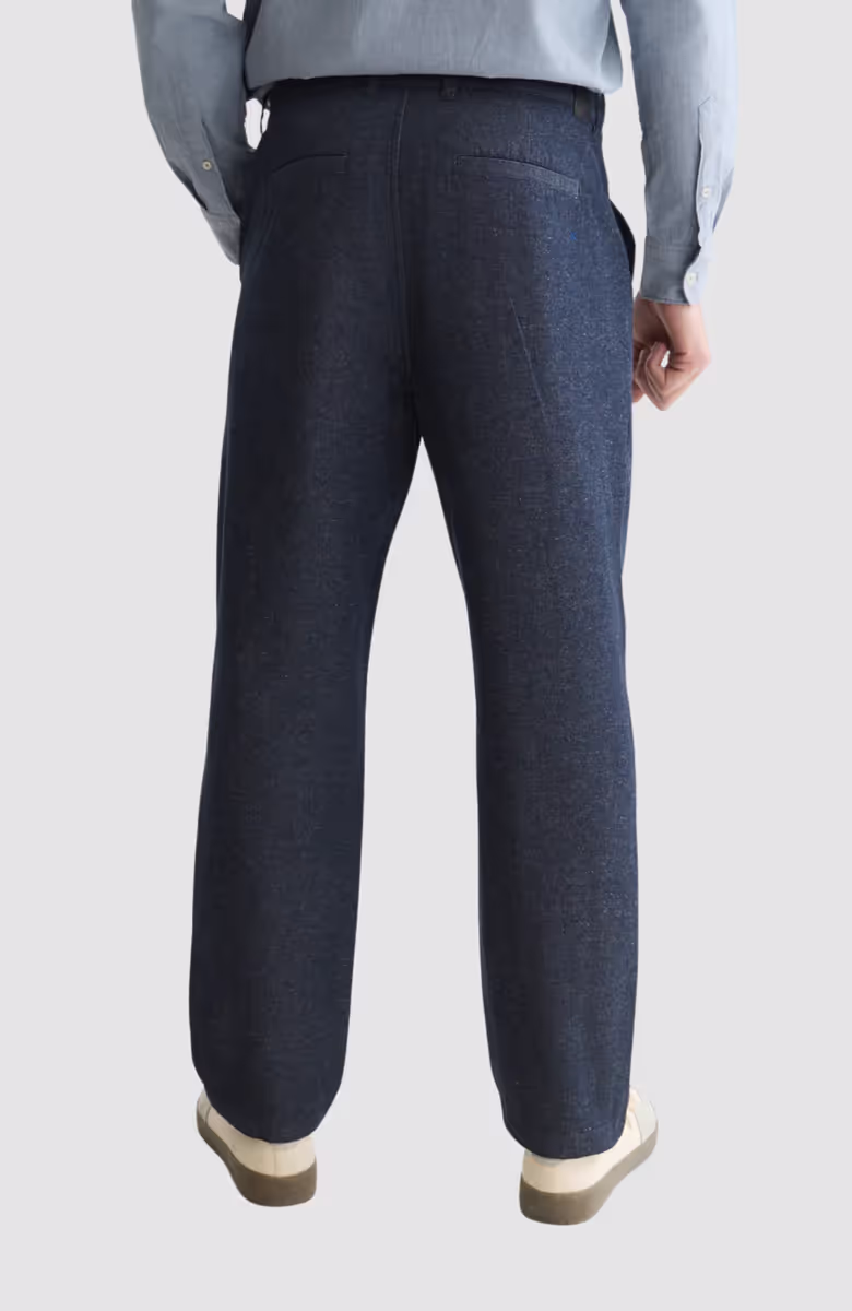 Harper Cotton-Linen Tapered Fit Chino