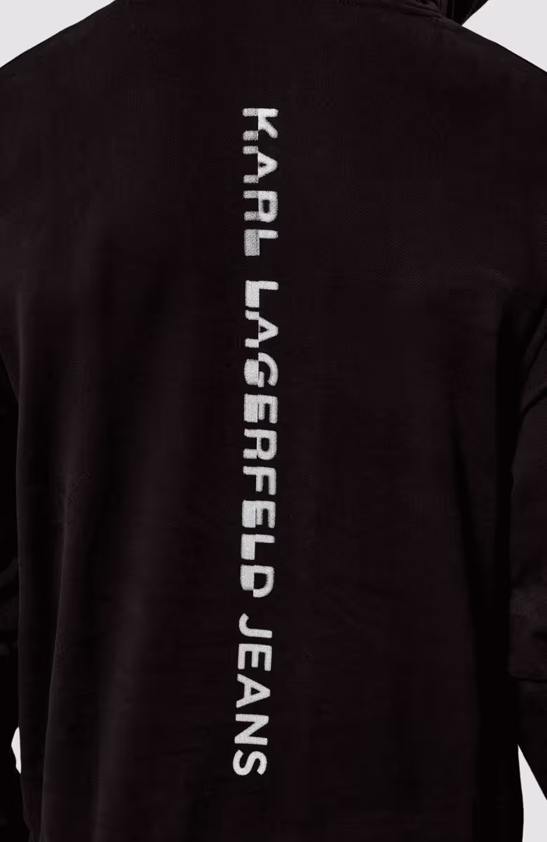 Klj Reg Vertical Logo Hoodie