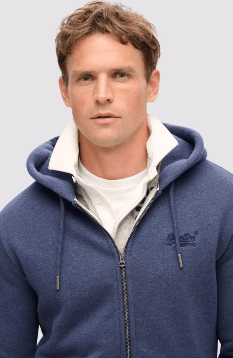 Essential Logo Zip Hoodie