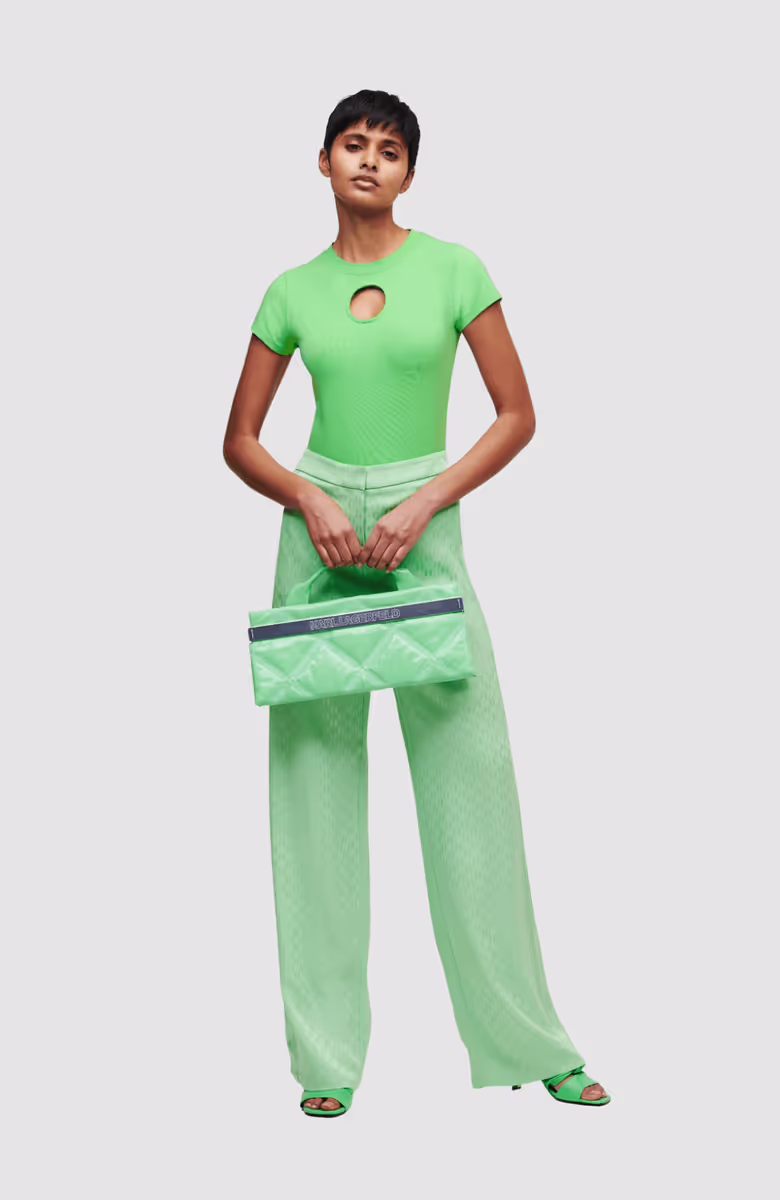 Cut Out Logo Jersey Body