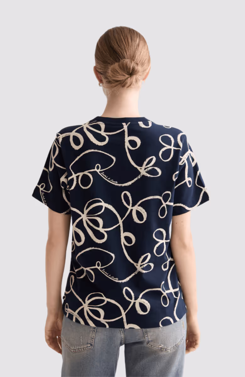 All over print regular fit T-shirt