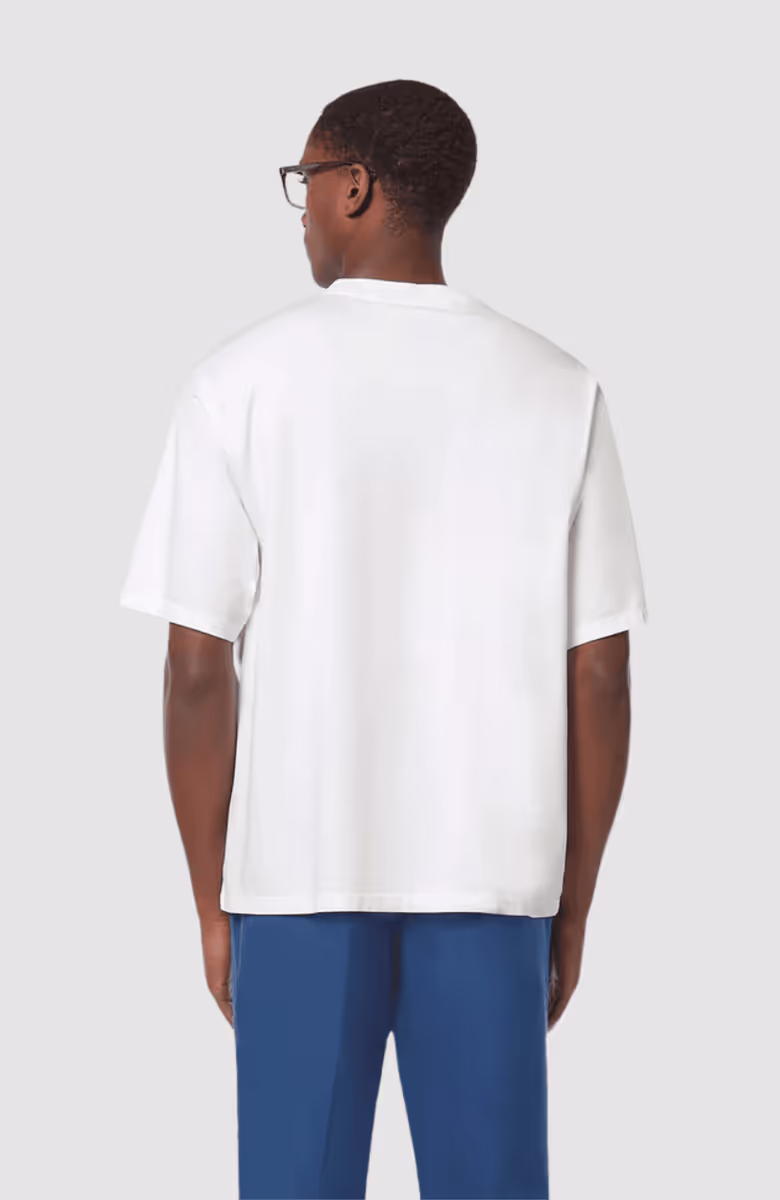 Loose Fit Front Chest Artwork T-Shirt