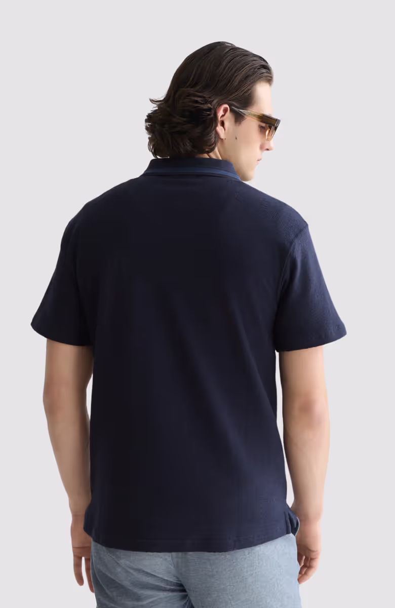 Structured Relaxed-Fit Polo