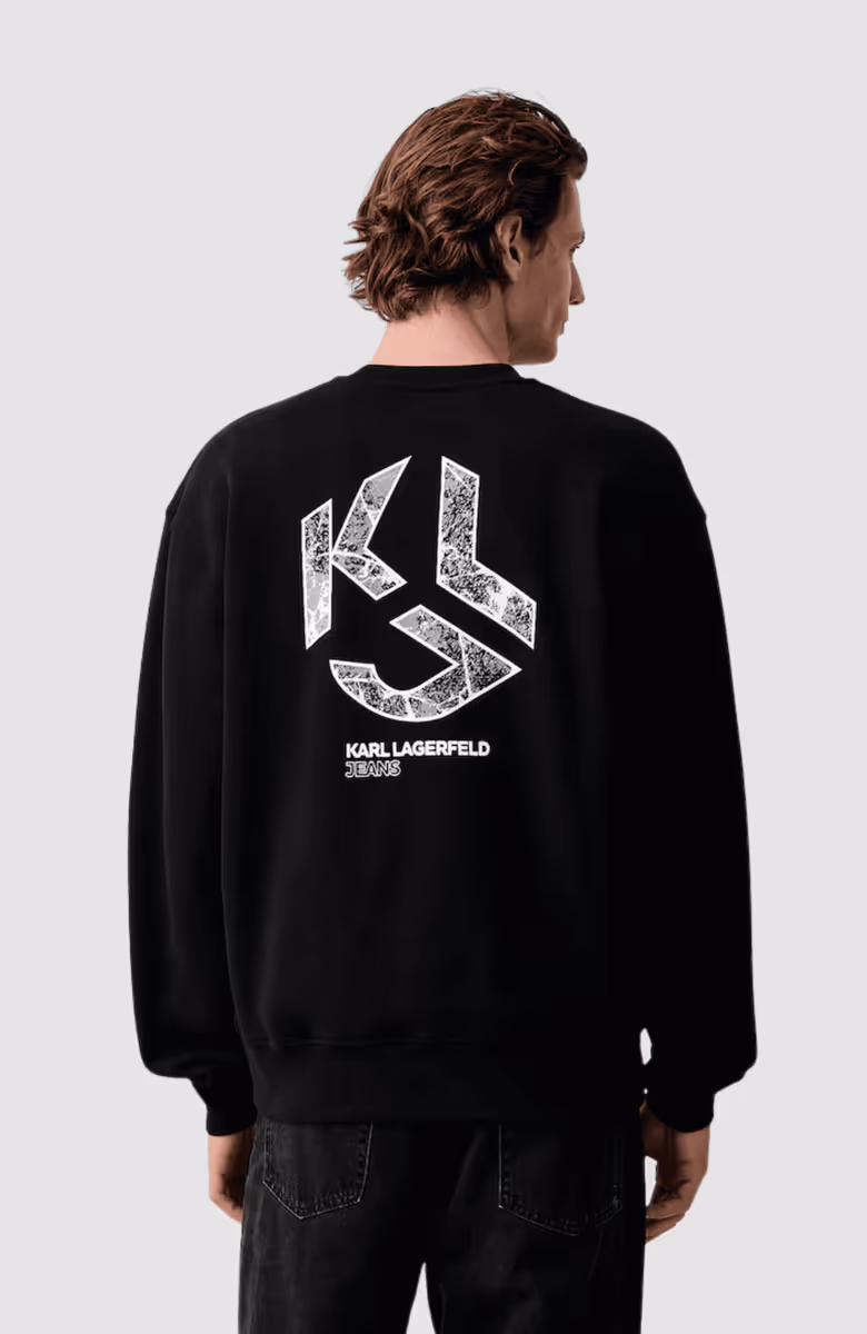 KLJ Relax Monogram Sweat